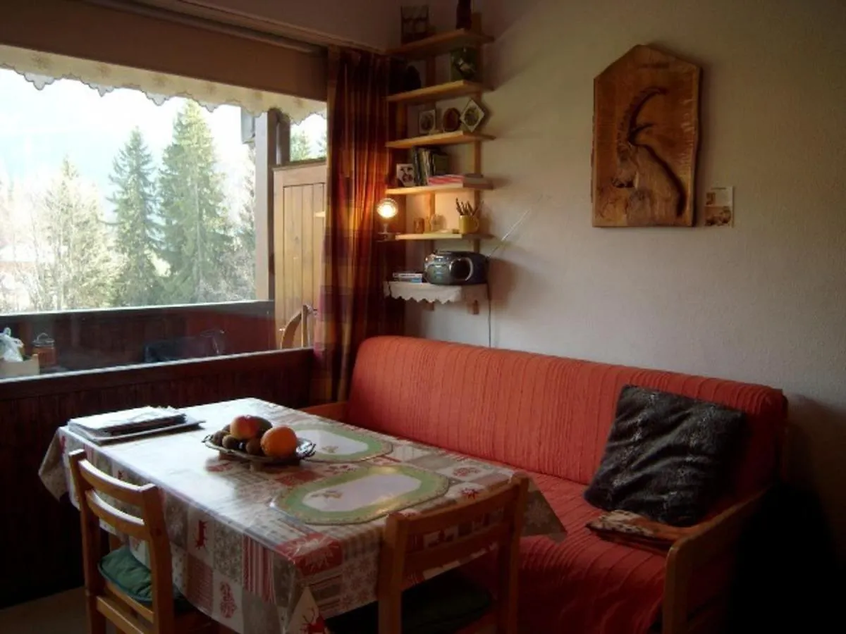 Studio-Mezzanine Avec Rangements Pres Des Pistes, Balcon, Parking Et Equipements Complets A Crest-Voland - Fr-1-733-113 Apartment
